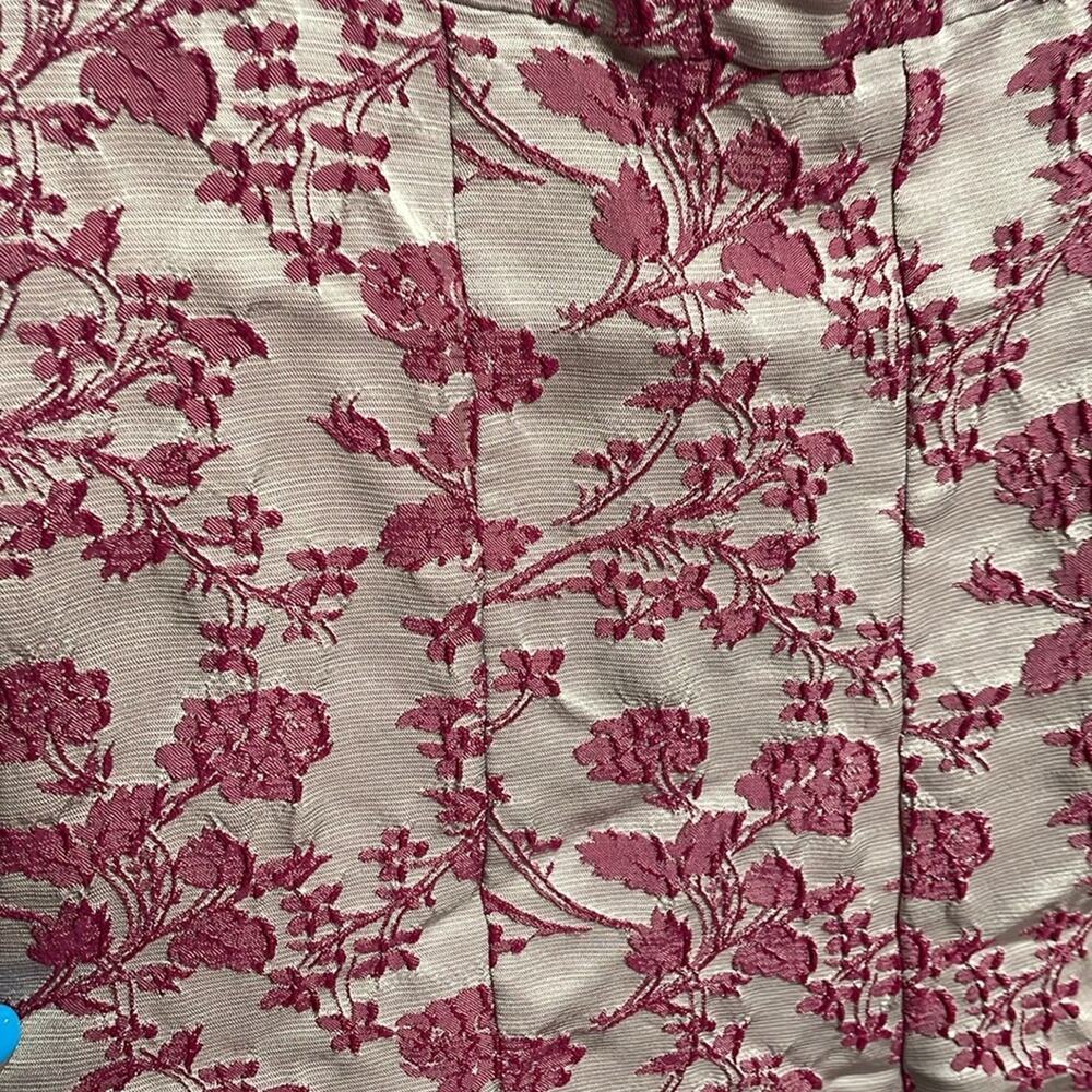 Likely Highland Romper Pink Brocade Size 10 - Picture 3 of 6